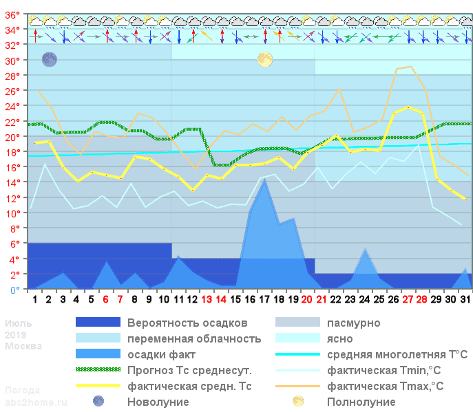 График температуры июль 2019, msk