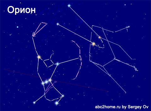 Созвездие Орион, рис. I.Ori