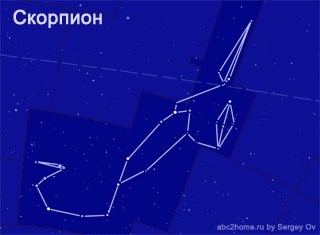 Созвездие Скорпион (Scorpius)